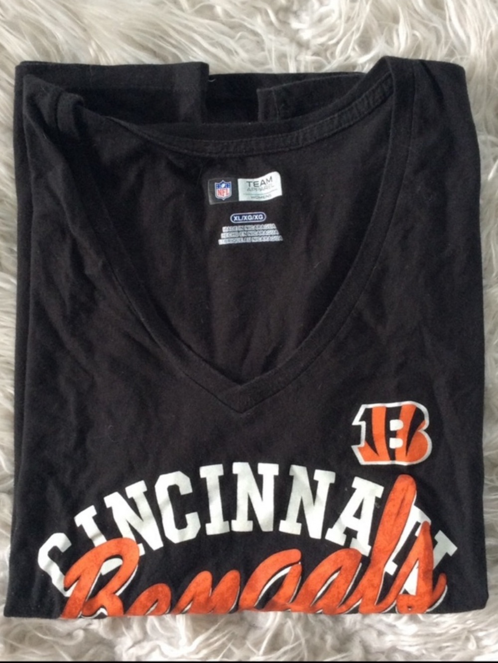 NFL Cincinnati Bengals Ladies V-Neck Tee